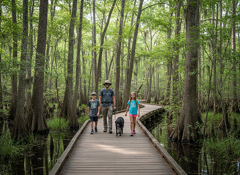  Congaree National Park Boardwalk Trail